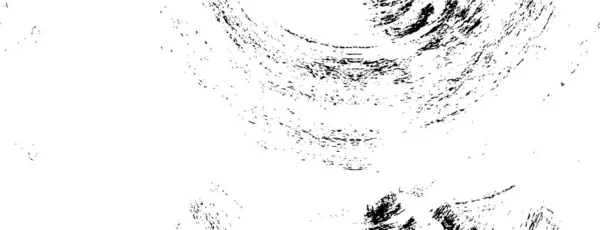 Grunge Ilustração Preto Branco Com Manchas Caóticas Tinta —  Vetores de Stock
