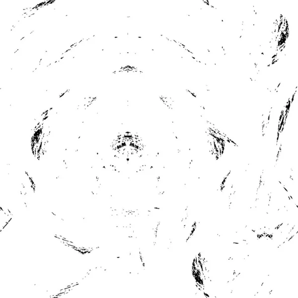 Grunge Ilustración Blanco Negro Con Salpicaduras Tinta Caótica — Vector de stock