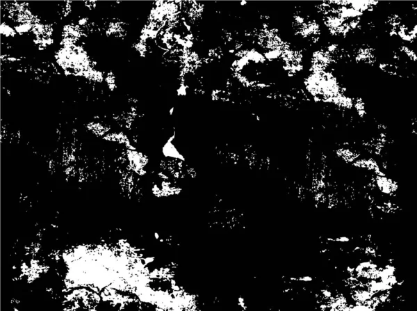 Grunge Ilustración Blanco Negro Con Salpicaduras Tinta Caótica — Archivo Imágenes Vectoriales