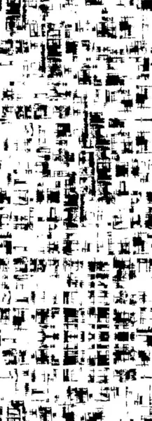 Uttrycksfull Grunge Monokrom Illustration Med Kaotiska Bläck Stänk — Stock vektor