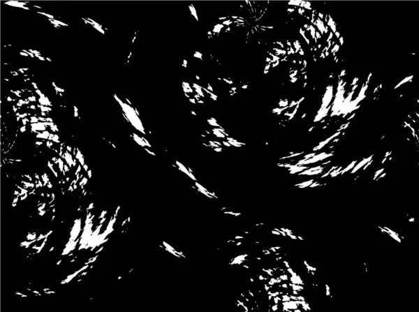 Выразительная Монохромная Иллюстрация Гранжа Хаотическими Брызгами Чернил — стоковый вектор