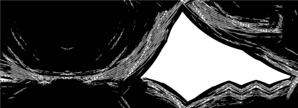 Černý Bílý Texturovaný Vzor Abstraktní Pozadí Kopírovacím Prostorem — Stockový vektor
