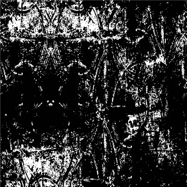 Черно Белый Текстурированный Узор Абстрактный Фон Копированием Пространства — стоковый вектор