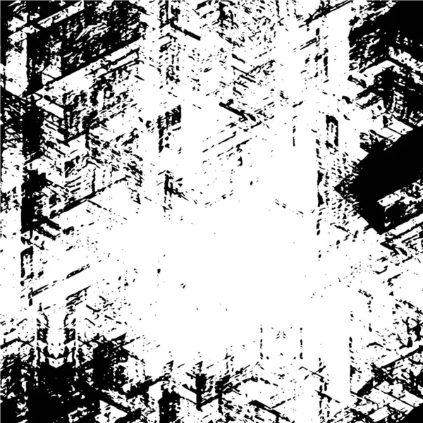 Abstracte Achtergrond Monochrome Textuur Inclusief Het Effect Van Zwart Witte — Stockvector