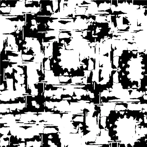 Плакат Черно Белой Краской Обои Ретро Выветриванием Абстрактные Царапины — стоковый вектор