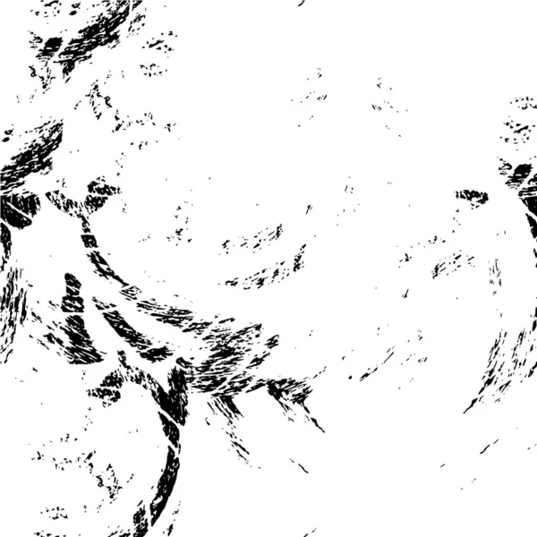 Affiche Avec Peinture Noire Blanche Papier Peint Altéré Rétro Rayures — Image vectorielle