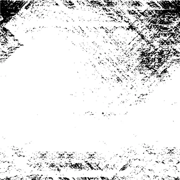 Тривожний Чорно Білий Фон Подряпинами Абстрактними Шпалерами — стоковий вектор