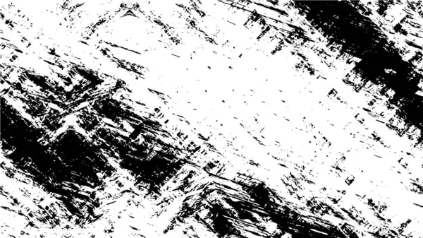 Åldrade Svarta Och Vita Repor Abstrakt Väder Tapet — Stock vektor