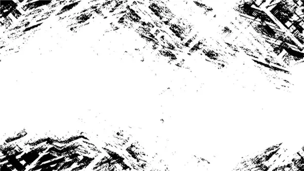 老化した黒と白の傷 抽象的な天候の壁紙 — ストックベクタ
