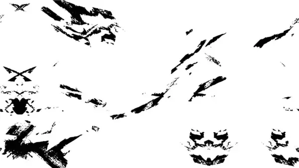 Абстрактний Чорно Білий Візерунок Фон Подряпинами — стоковий вектор