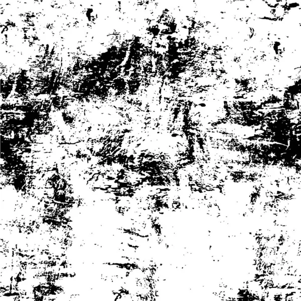 Tapete Mit Kratzern Abstraktes Schwarz Weiß Muster — Stockvektor