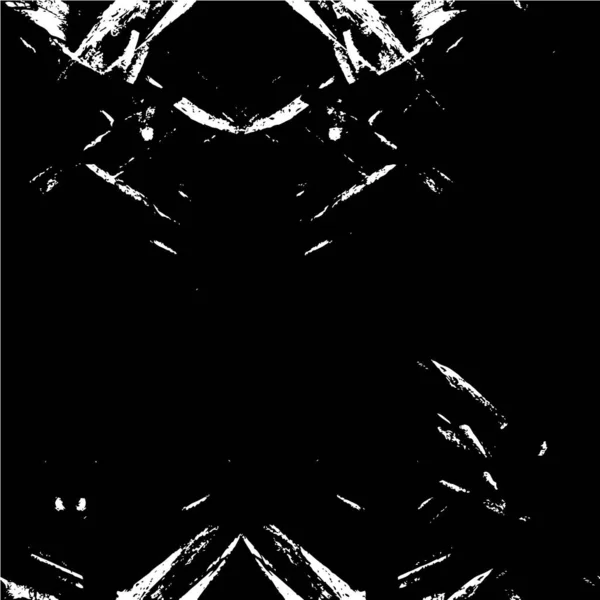 Fondo Pantalla Con Arañazos Patrón Abstracto Blanco Negro — Archivo Imágenes Vectoriales
