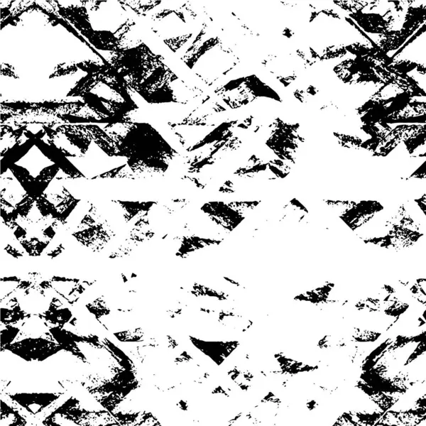 Affiche Rustique Noir Blanc Rayures Abstraites Sur Papier Peint — Image vectorielle
