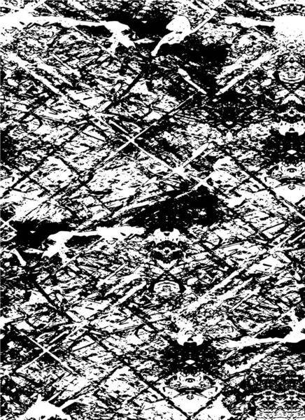 Póster Rústico Blanco Negro Arañazos Abstractos Papel Pintado — Archivo Imágenes Vectoriales
