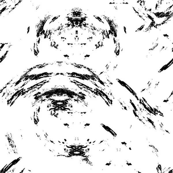 Affiche Noir Blanc Affligé Papier Peint Avec Des Rayures Abstraites — Image vectorielle