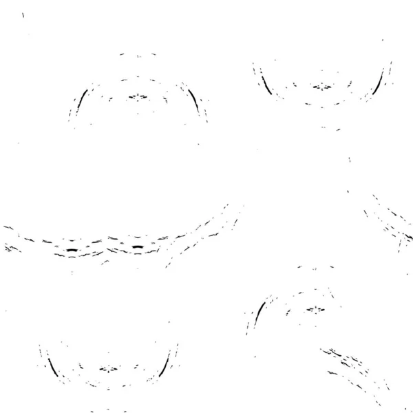 Affiche Noir Blanc Affligé Papier Peint Avec Des Rayures Abstraites — Image vectorielle