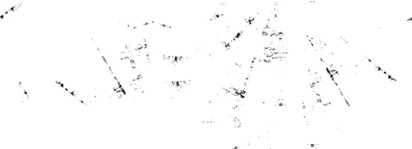 Bekümmertes Schwarz Weiß Poster Tapete Mit Abstrakten Kratzern — Stockvektor