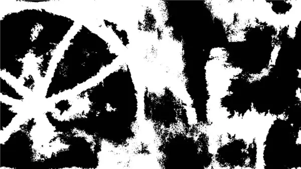Черно Белая Краска Плакате Абстрактные Царапины Обоях — стоковый вектор