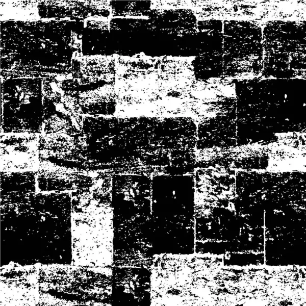 Égratignures Abstraites Papier Peint Altéré Avec Peinture Noire Blanche — Image vectorielle
