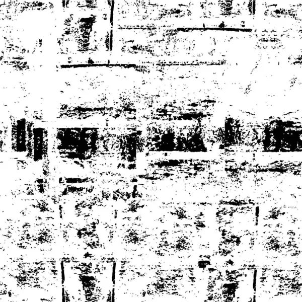 Грубий Плакат Чорно Білими Абстрактними Подряпинами Вивітреними Шпалерами — стоковий вектор