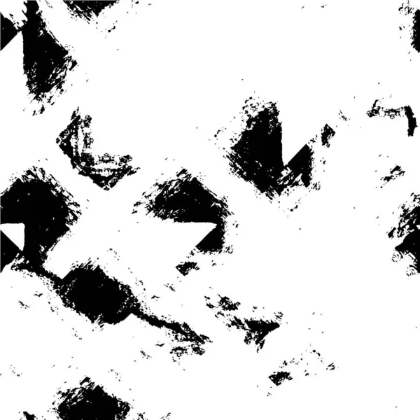 Póster Bruto Con Arañazos Abstractos Blanco Negro Papel Pintado Envejecido — Archivo Imágenes Vectoriales