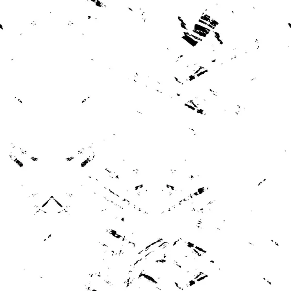 黑白相间的招贴画 抽象风化墙纸 — 图库矢量图片