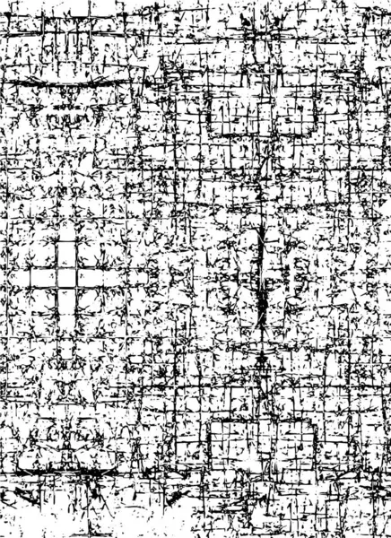 Background Scratched Surface Черный Белый Фон — стоковый вектор