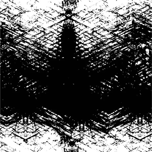 Background Scratched Surface Черный Белый Фон — стоковый вектор