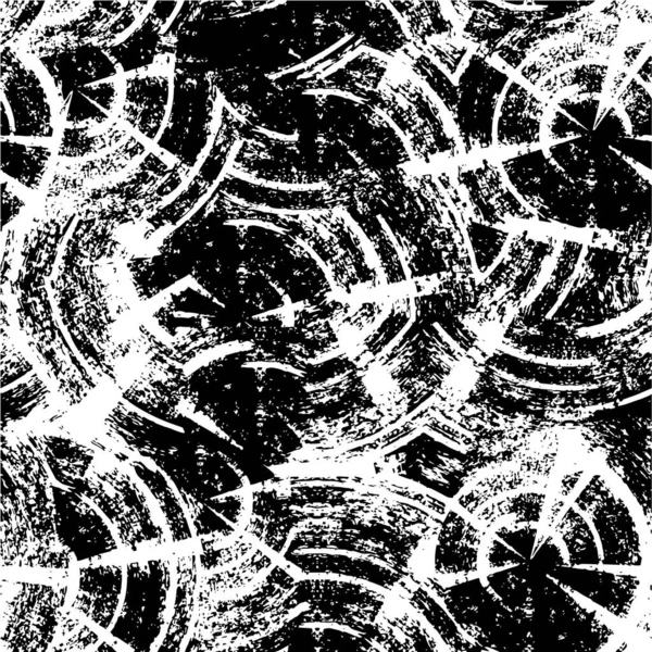Verzweifelten Schwarzen Und Weißen Hintergrund Tapete Mit Zerkratzter Oberfläche — Stockvektor