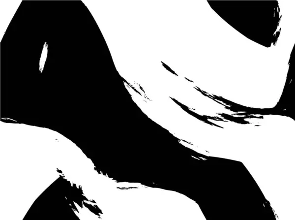Абстрактные Черно Белые Цвета Фона Проблемная Текстура Обоев — стоковый вектор