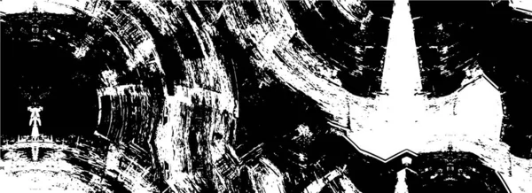 抽象的な背景 モノクロテクスチャー ブラックとホワイトのトーンを含む — ストックベクタ
