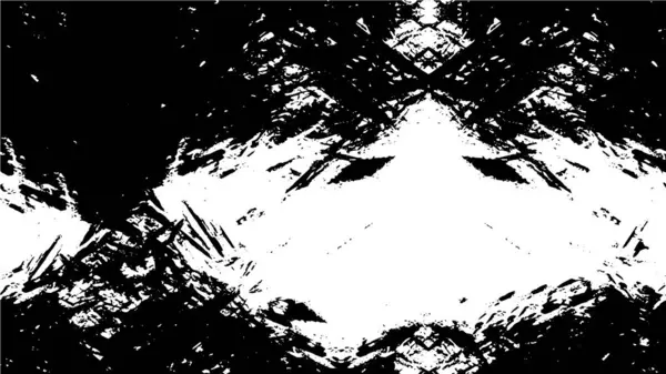 Abstrakte Muster Schwarz Weiß Farben Kreativer Hintergrund — Stockvektor