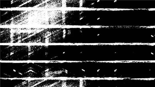 黒と白のテクスチャに傷を負った背景 抽象ベクトルイラスト — ストックベクタ