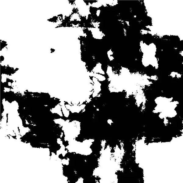 Trudne Tło Czarno Białej Fakturze Rysami Abstrakcyjna Ilustracja Wektora — Wektor stockowy