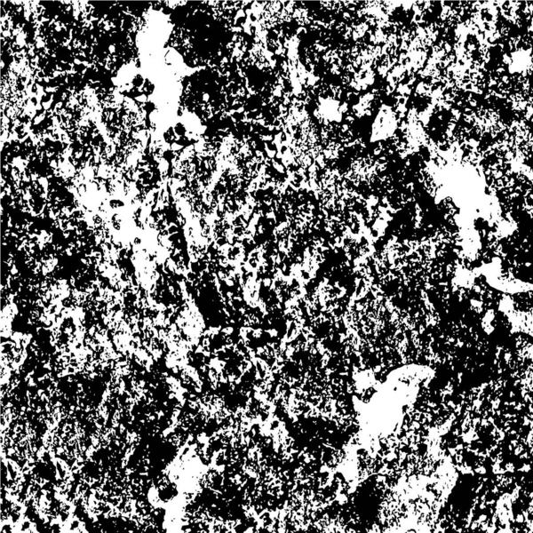 Напряженный Фон Черно Белой Текстуре Царапинами Абстрактная Векторная Иллюстрация — стоковый вектор
