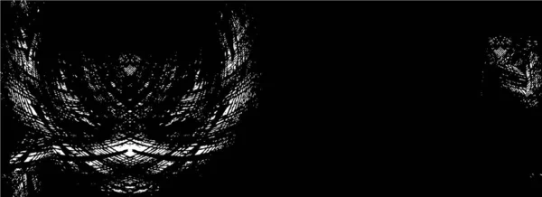 黒と白のテクスチャに傷を負った背景 抽象ベクトルイラスト — ストックベクタ