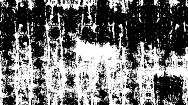 Zwart Wit Monochrome Textuur Verweerde Achtergrond — Stockvector