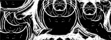 Soyut arkaplan. monokrom dokusu. Vektör çizimi. Siyah ve beyaz tonlar da dahil