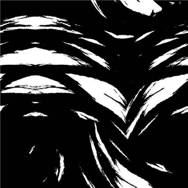 Siyah ve beyaz olarak sıkıntılı bir doku. Grunge vektör çizimi. Grunge örtüsü ve çizgiler. soyut vektör dokusu