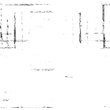 Siyah ve beyaz olarak sıkıntılı bir doku. Grunge vektör çizimi. Grunge örtüsü ve çizgiler. soyut vektör dokusu