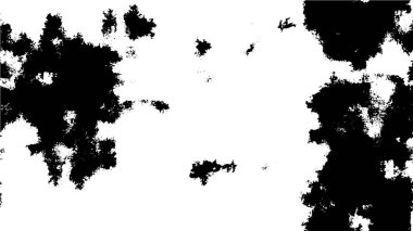 Çatlamış beton tabakasının gergin dokusu. Taş ya da asfalt. grunge yarım ton bir vektör illüstrasyonu