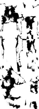 Çatlamış beton tabakasının gergin dokusu. Taş ya da asfalt. grunge yarım ton bir vektör illüstrasyonu