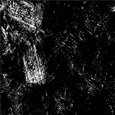 Çatlamış beton tabakasının gergin dokusu. Taş ya da asfalt. grunge yarım ton bir vektör illüstrasyonu