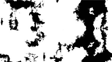 Çatlamış beton tabakasının gergin dokusu. Taş ya da asfalt. grunge yarım ton bir vektör illüstrasyonu