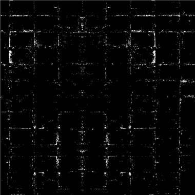 Çatlamış beton tabakasının gergin dokusu. Taş ya da asfalt. grunge yarım ton bir vektör illüstrasyonu