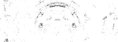 Çatlamış beton tabakasının gergin dokusu. Taş ya da asfalt. grunge yarım ton bir vektör illüstrasyonu