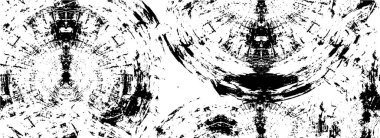 Çatlamış beton tabakasının gergin dokusu. Taş ya da asfalt. grunge yarım ton bir vektör illüstrasyonu