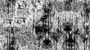 Çatlamış beton tabakasının gergin dokusu. Taş ya da asfalt. grunge yarım ton bir vektör illüstrasyonu