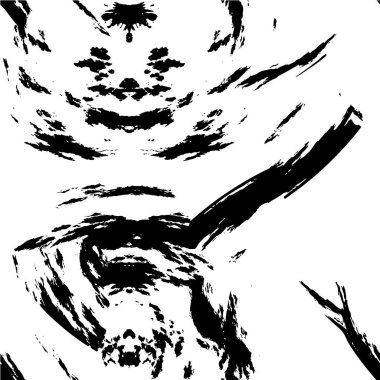 Çatlamış beton tabakasının gergin dokusu. Taş ya da asfalt. grunge yarım ton bir vektör illüstrasyonu