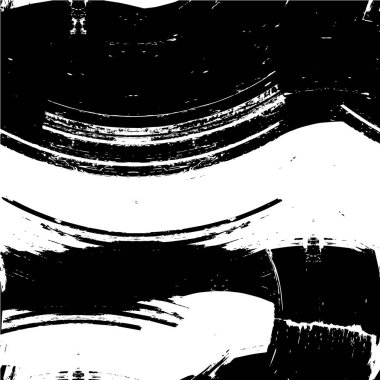 Siyah ve beyaz renkli, toz ve çizgilerle dolu bir arka plan. soyut vektör çizgileri.